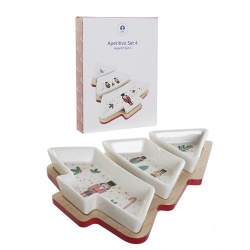 BANDEJA APERITIVO ÁRBOL SOLDADO CASCANUECES
