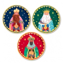 SET DE 6 PLATOS REYES MAGOS
 2