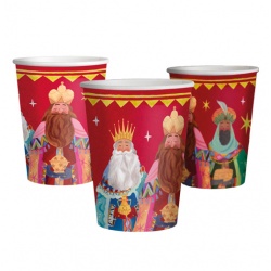 SET DE 6 VASOS REYES MAGOS
 2