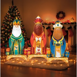 GLOBO FOIL BASE PIE REYES MAGOS
