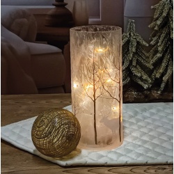 DECORACIÓN RENO CON LUZ LED
