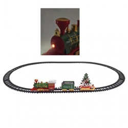 TREN NAVIDEÑO CON VAGONES
