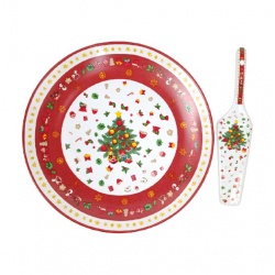 PLATO Y PALETA NAVIDAD
