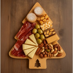 TABLA PARA CORTAR/SERVIR ÁRBOL DE NAVIDAD
