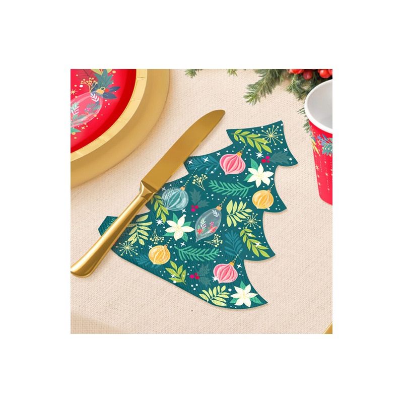 SERVILLETAS ÁRBOL DE NAVIDAD

