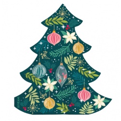 SERVILLETAS ÁRBOL DE NAVIDAD
 2