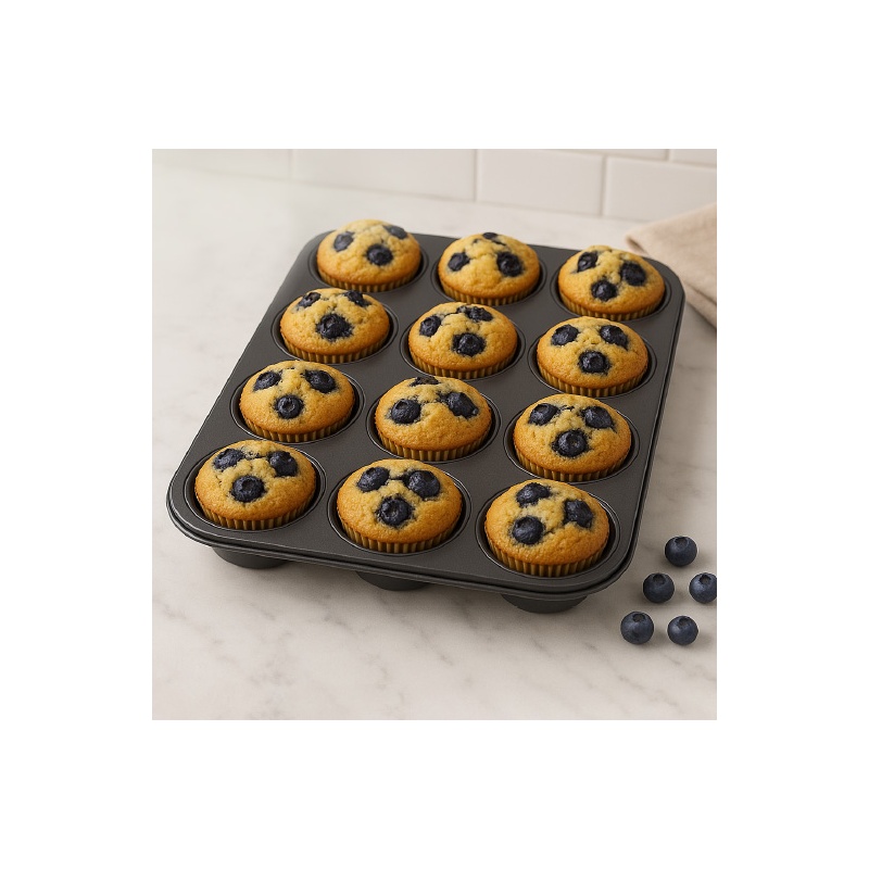 MOLDE 12  CUPCAKES O FLANERA 
