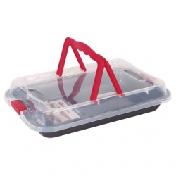 MOLDE RECTANGULAR CON TAPA Y CIERRE
 2