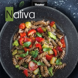 WOK ALUMINIO FORJADO NATIVA 28 CM.
 2