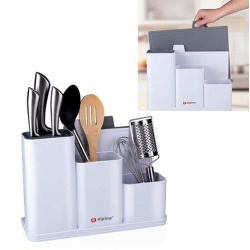 ORGANIZADOR DE COCINA CON 2 TABLAS DE CORTAR
