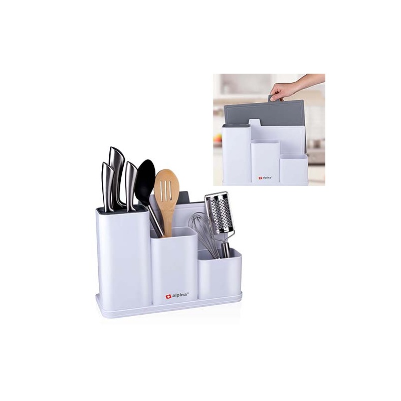 ORGANIZADOR DE COCINA CON 2 TABLAS DE CORTAR
