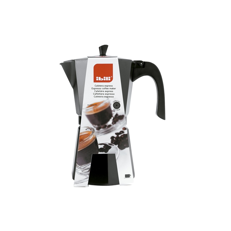 CAFETERA EXPRESS NEGRA 6 TAZAS

