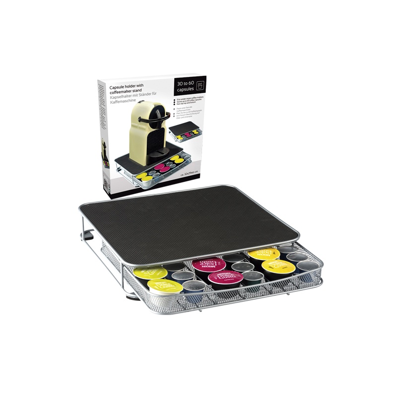 BASE PARA CAFETERA Y DEPÓSITO DE CÁPSULAS
