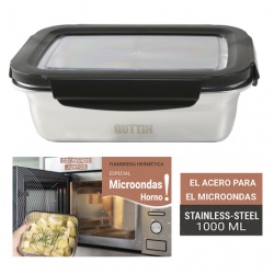 FIAMBRERA ACERO MICROONDAS
