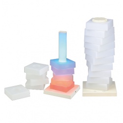 LÁMPARA MODERNA CON LUZ LED
 2