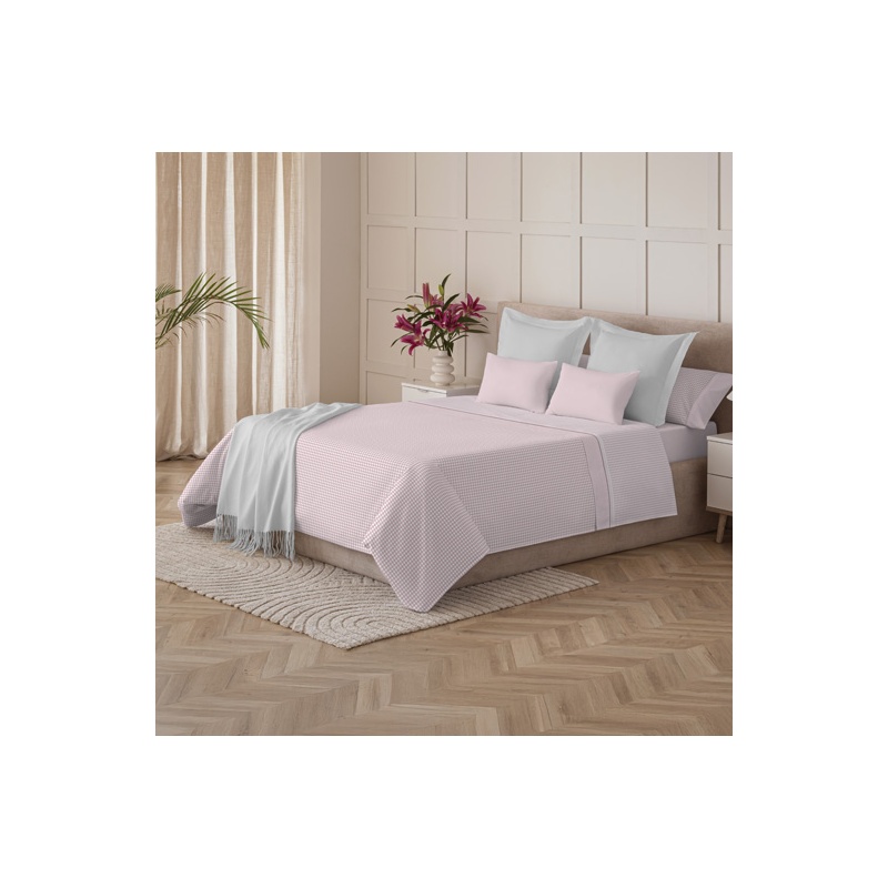 JUEGO DE SÁBANAS DENIA VIOLET ICE CAMA 150 CM.
