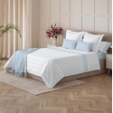 JUEGO DE SÁBANAS VOGA AZUL CAMA 150 CM.
