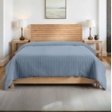 COLCHA BOUTI DAILY INDIGO CAMA 90 - 105 CM.
