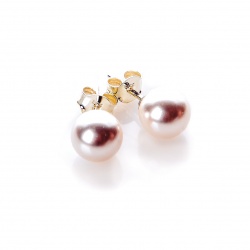 PENDIENTES PERLAS BLANCAS
