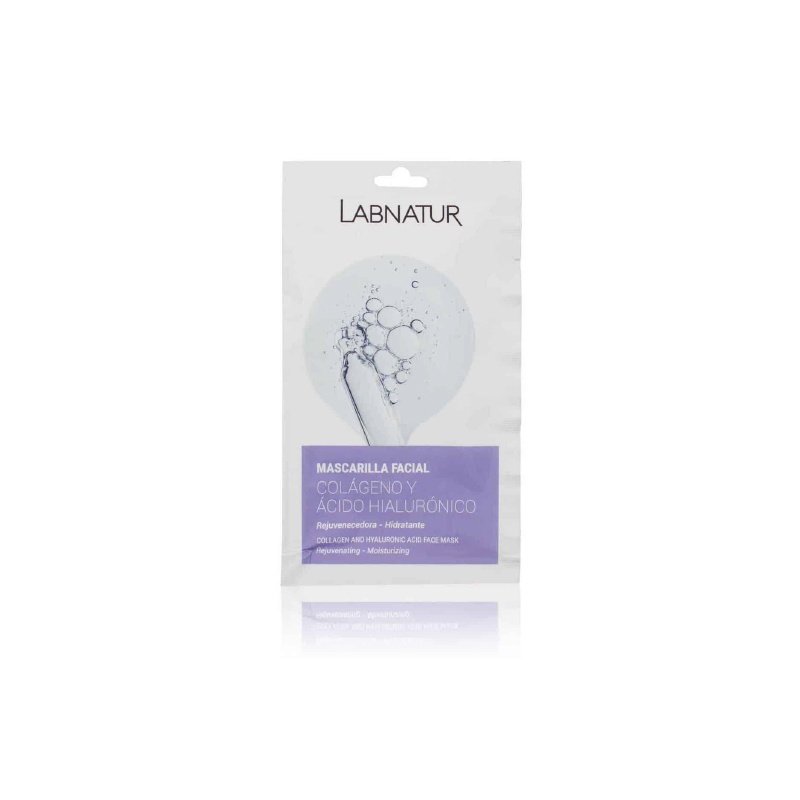 MASCARILLA FACIAL COLAGENO Y ACIDO HIALURONICO
