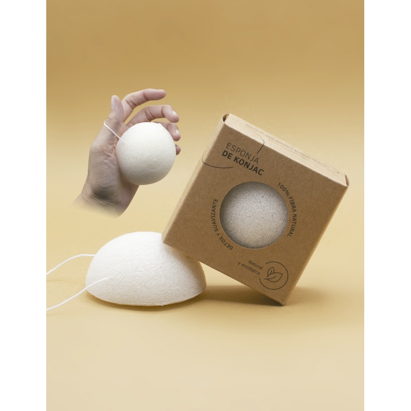 ESPONJA KONJAC NATURAL 
