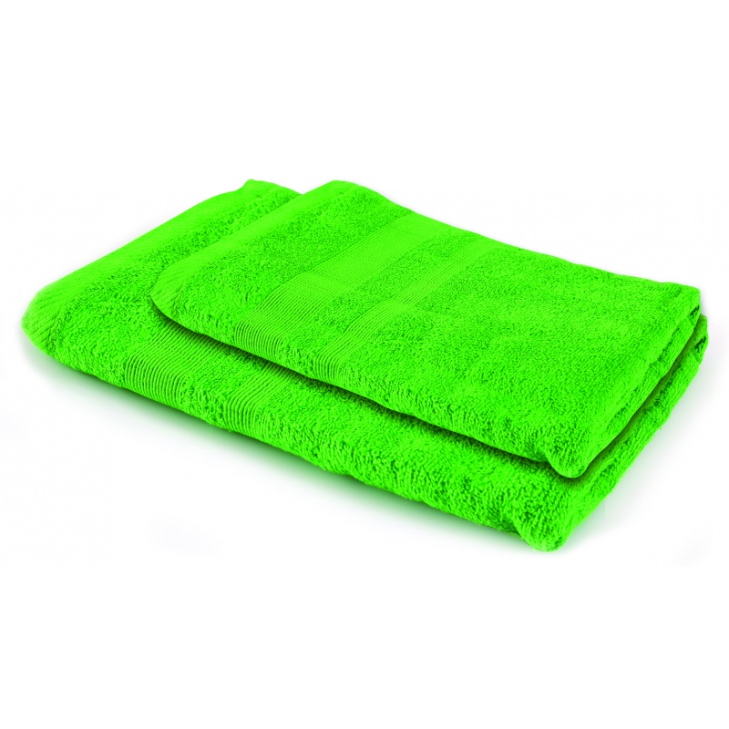 JUEGO DE TOALLA LAVABO Y DUCHA PISTACHO