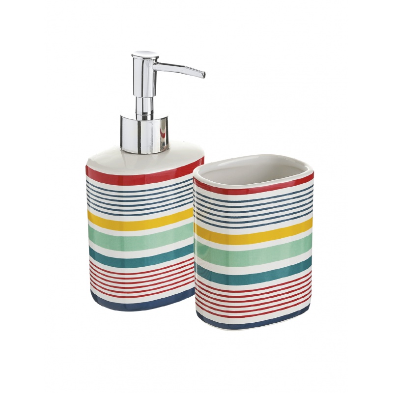 SET DE BAÑO LINES CERAMICA

