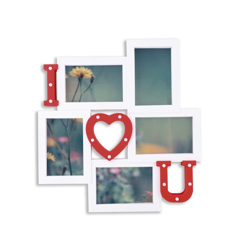 MARCO MULTiUSOS CON LED I LOVE YOU
