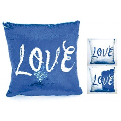 COJÍN LOVE LENTEJUELAS
