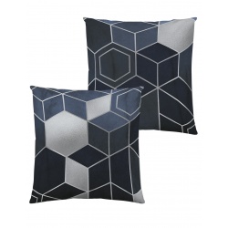 FUNDA COJÍN REVERSIBLE 50X50 CM BLUEM

