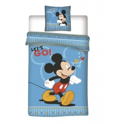 FUNDA NÓRDICA MICKEY MOUSE CAMA 90 CM 
