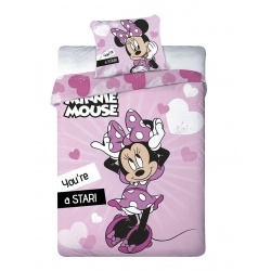 FUNDA NÓRDICA MINNIE CAMA 90 CM 
