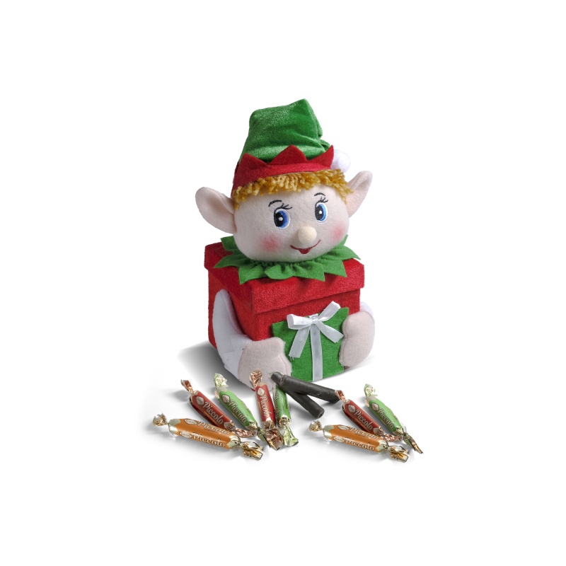 ELFO CON MINI BARQUILLOS SURTIDOS
