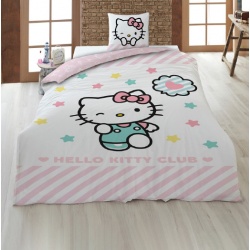 FUNDA NÓRDICA HELLO KITTY CAMA DE 90 CM.
