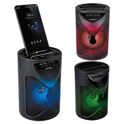 ALTAVOZ PORTÁTIL BLUETOOTH CON LUCES LED 15 W
