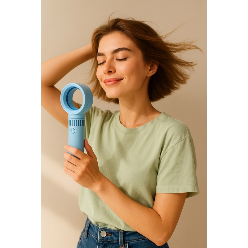 VENTILADOR PORTÁTIL SIN ASPAS USB
