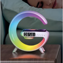 RELOJ ALTAVOZ CARGADOR INALÁMBRICO