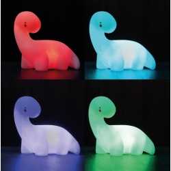 LÁMPARA DINOSAURIO LED MULTICOLOR
