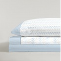 JUEGO DE SÁBANAS VOGA AZUL CAMA 150 CM.
