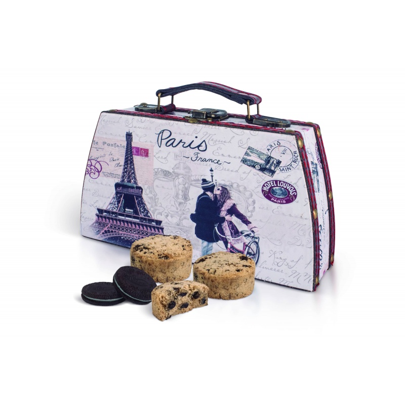 LATA PREMIUM CON MANTECADOS DE GALLETAS DE CACAO
