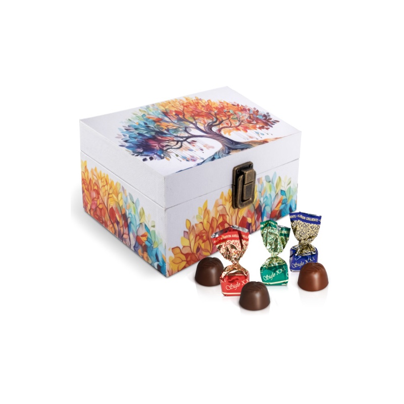 BAÚL ÁRBOL DE LA VIDA CON SURTIDO DE BOMBONES
