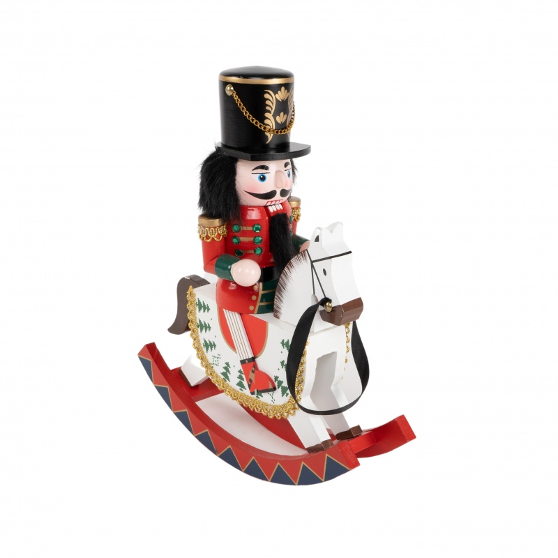 FIGURA SOLDADO CASCANUECES CABALLO
