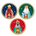 SET DE 6 PLATOS REYES MAGOS
