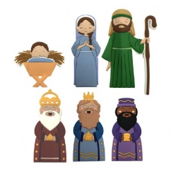 SET DE 6 IMANES BELÉN
 2