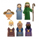 SET DE 6 IMANES BELÉN
