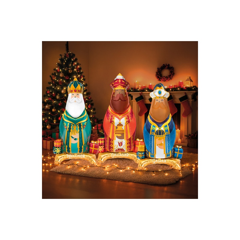 GLOBO FOIL BASE PIE REYES MAGOS
