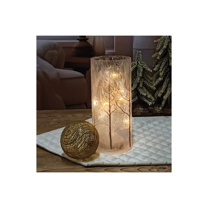 DECORACIÓN RENO CON LUZ LED
