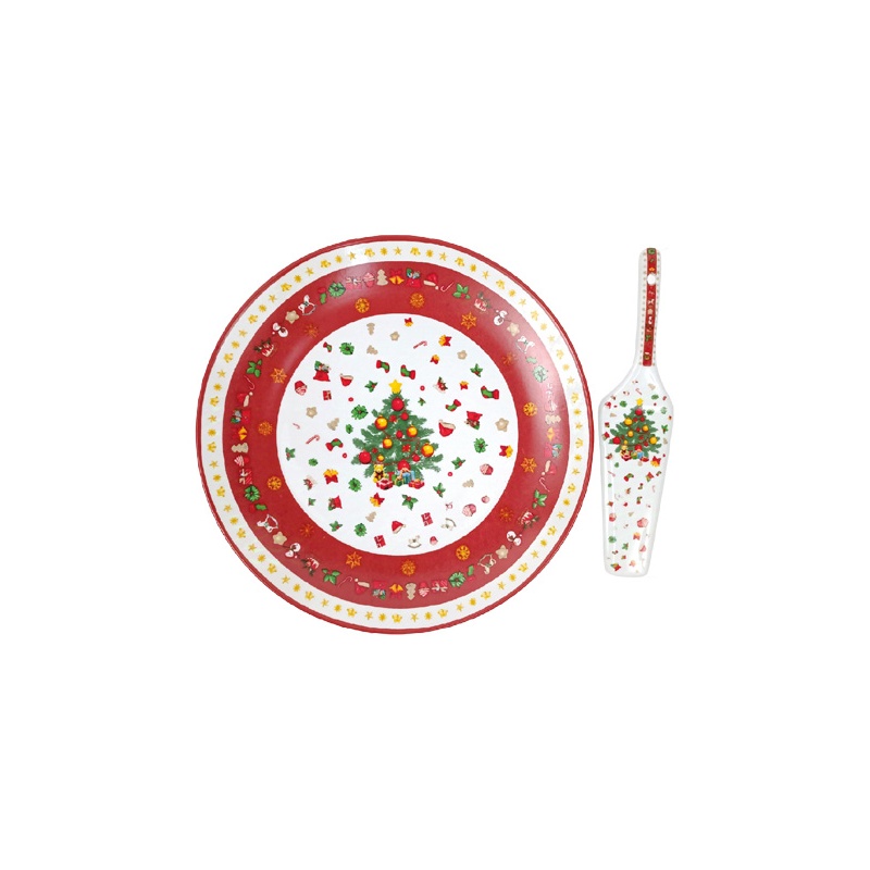 PLATO Y PALETA NAVIDAD
