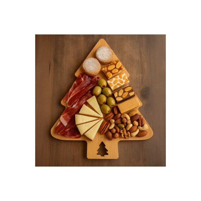 TABLA PARA CORTAR/SERVIR ÁRBOL DE NAVIDAD
