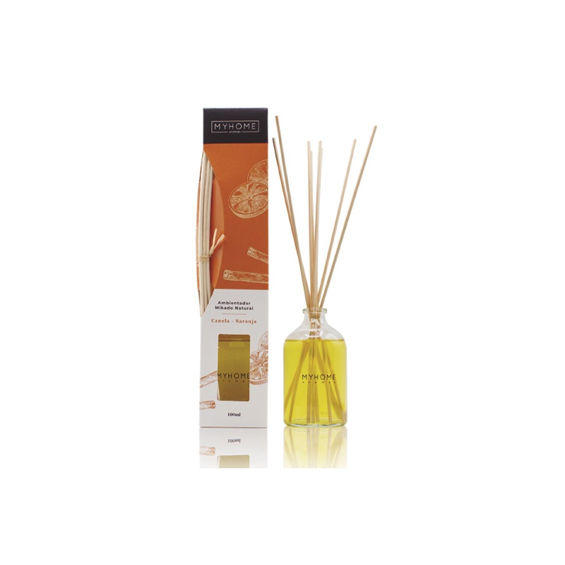 AMBIENTADOR MIKADO CANELA NARANJA
